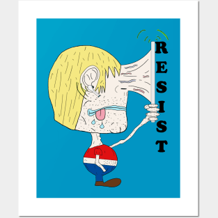 Resist - Oddball Aussie Podcast Posters and Art